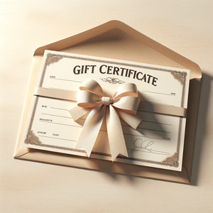 Gift certificate for $100